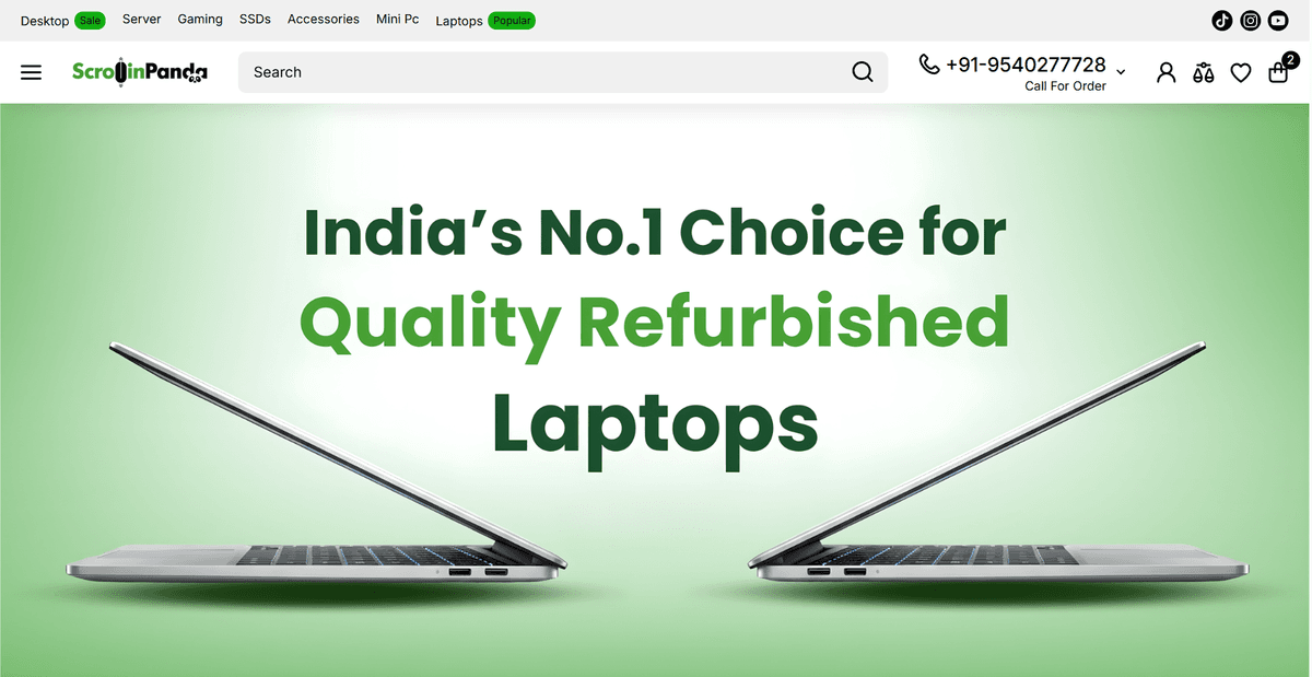 ScrollinPanda E-commerce Store